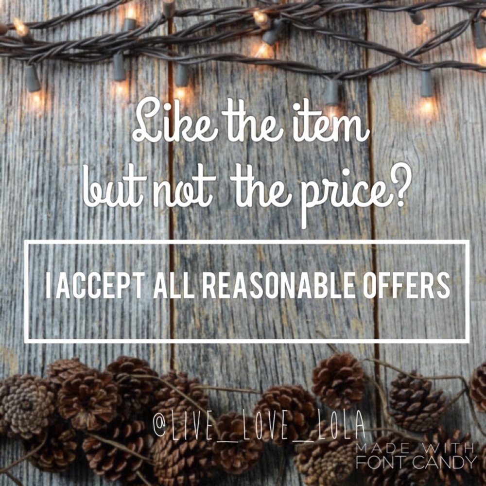 ❄️ALL REASONABLE OFFERS ACCEPTED❄️